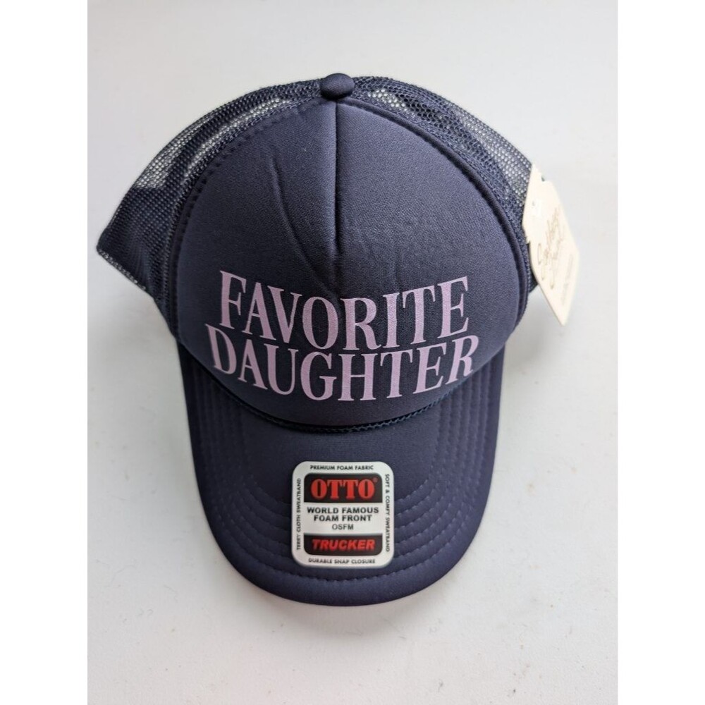 Southern Fried Design Barn Favorite Daughter Trucker Hat Navy OSFM NWT One Size
